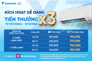 Thông Báo Chương Trình “Kích Hoạt Dễ Dàng, Thưởng Tiền Gấp Ba”