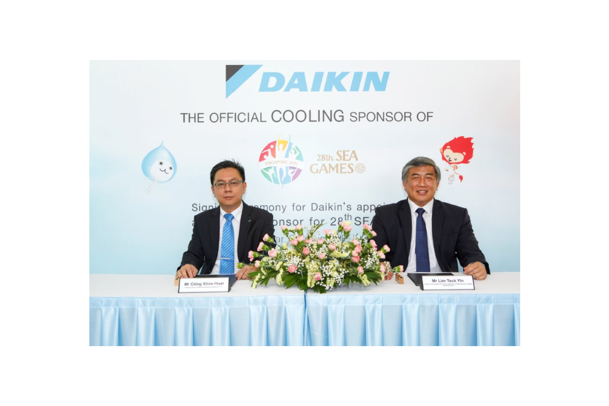 Daikin tài trợ 1 triệu đôla Singapore cho SEA Games lần thứ 28