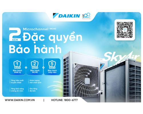 Microchannel - Đặc Quyền 2 Năm Bảo H&agrave;nh